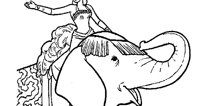 Download Circus Elephant Coloring Pages >> Disney Coloring Pages