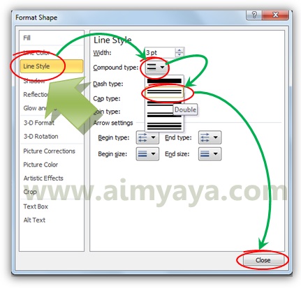 Garis panjang dua sering digunakan sebagai pembatas kop surat ataupun pembatas ketikan ant Cara Membuat Garis Panjang Dua di Ms Word 2010