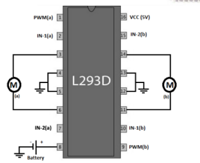 l293d connection