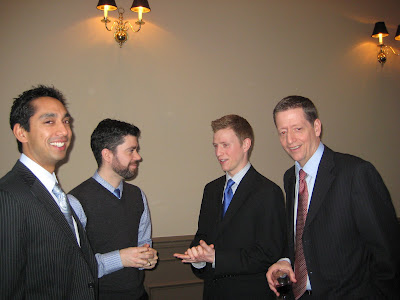 Men in suits The goodlooking men in the family l to r Brian 