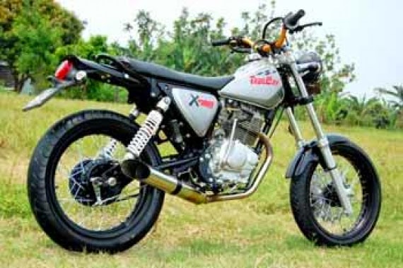 modifikasi motor honda gl max 2 terkeren