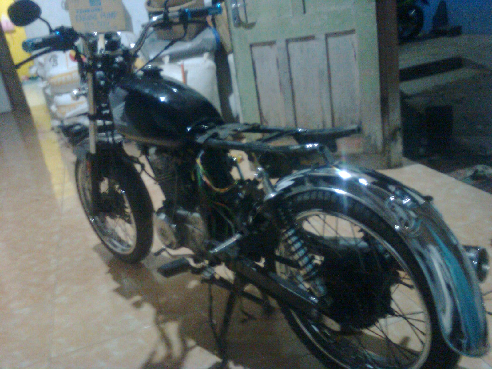 Modif Rangka Gl Max Jadi Cb Combo Modifikasi