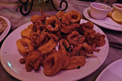 Los Angeles, The Stinking Rose, fried calamari