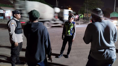 Gelar KRYD, Polsek KSKP Banten Polres Cilegon Polda Banten Antisipasi Balap Liar, Tawuran dan Bajing Loncat