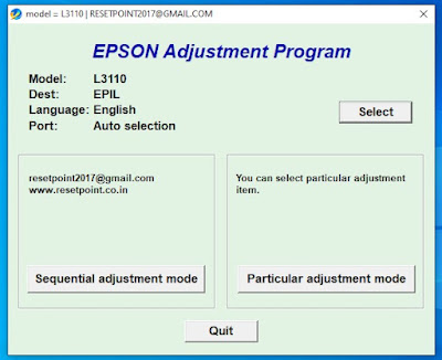 Resetter Epson L3110,Download Resetter Epson L3110, Cara Reset Printer Epson L3110