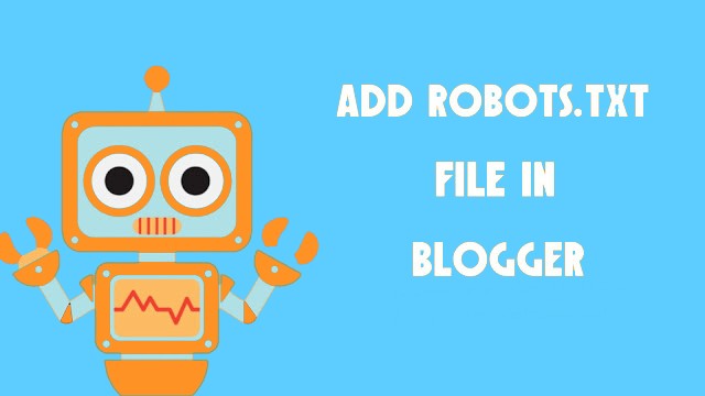 Add Custom Robots.Txt File In Blogger