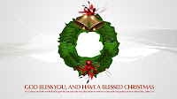 Blessed Christmas Bells wallpaper