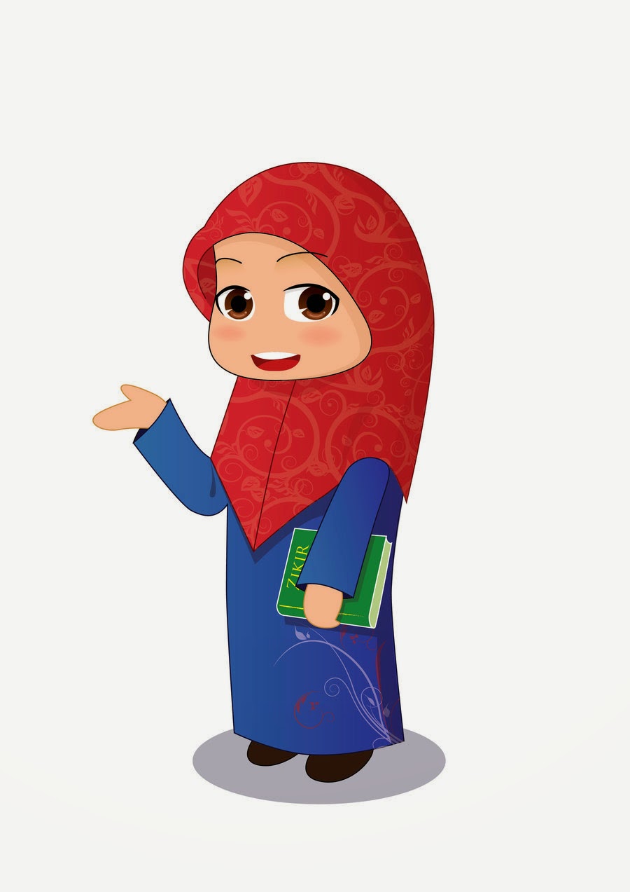 Gambar Kartun Muslimah Yang Keren Cikimmcom