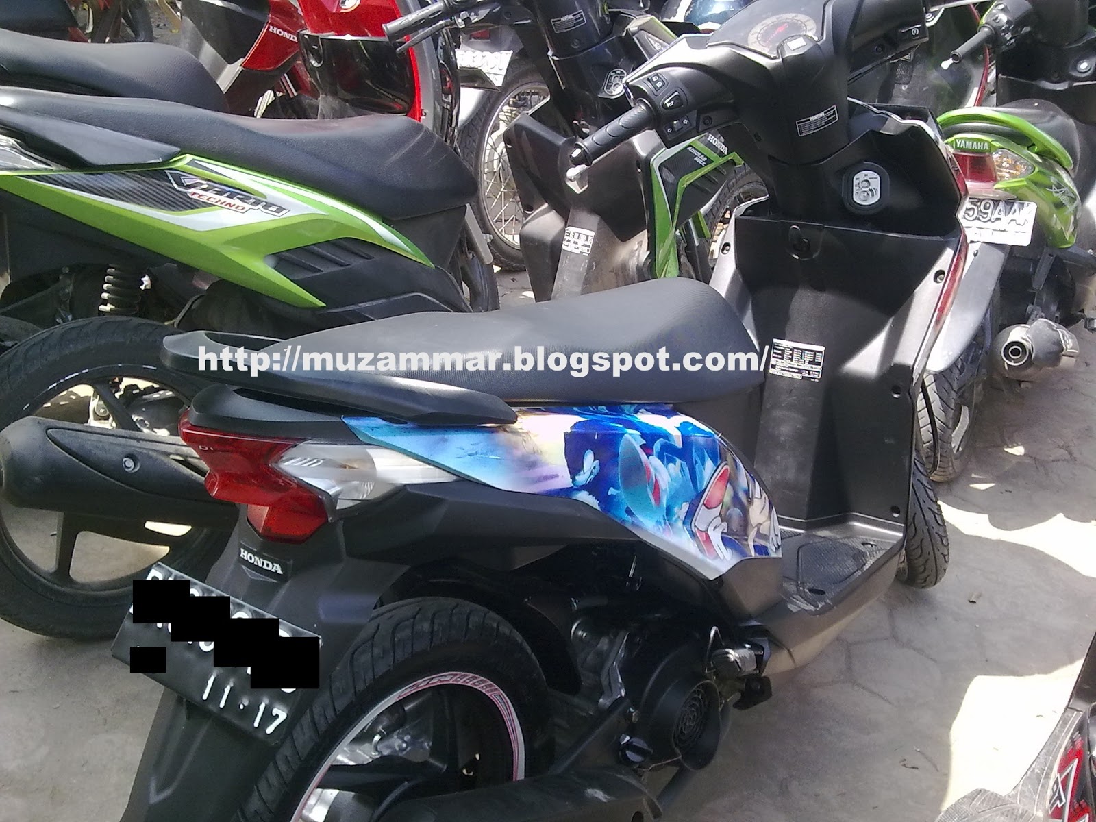 Kumpulan Foto Modifikasi Motor Beat Cutting Terlengkap Gubuk