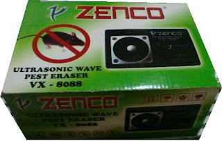 Alat Pengusir Tikus zenco ultrasonic vx - 8088