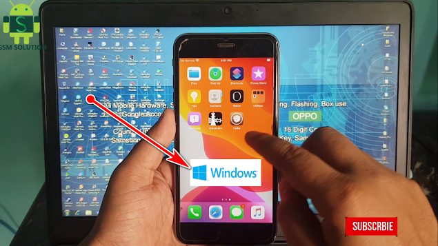 How to Jailbreak iPhone 6S Plus iOS13.5.5 On Windows Pc.