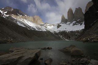 torres del Paine desde la laguna de las Torres