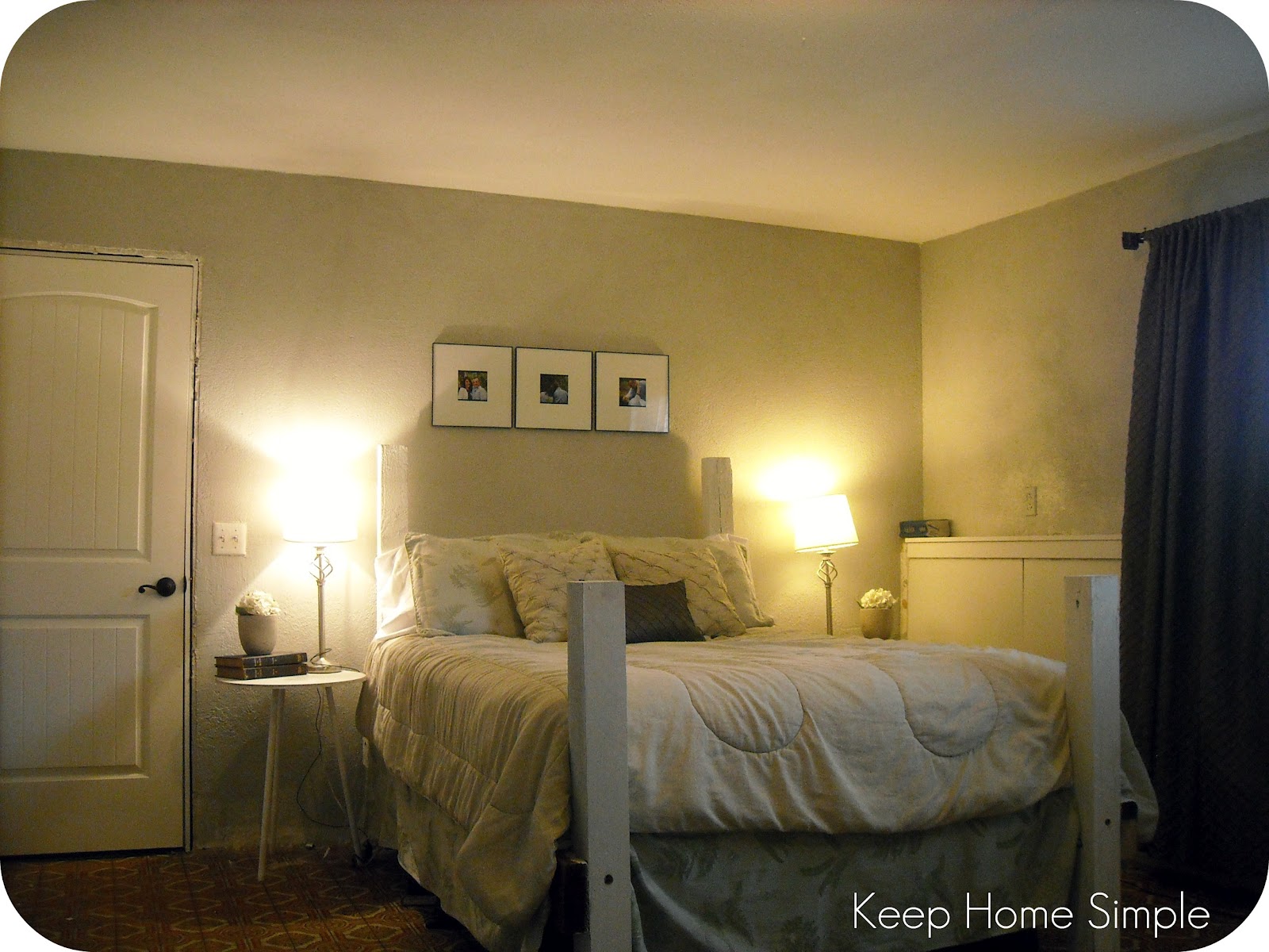 Keep Home Simple Redecorating  Our Masterbedroom on a 