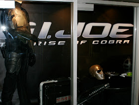 GI Joe movie props and body armour costume