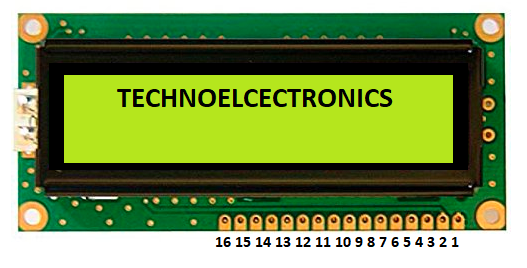 16x2 LCD Display | Code | Circuit  |Pin configuration | Specifications