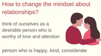 How to change the mindset about relationships
