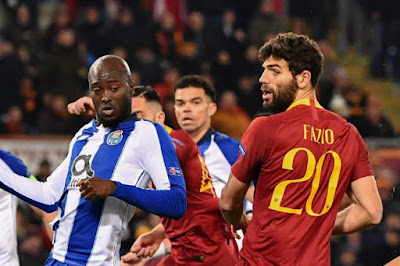 Vòng 1/8 cúp C1 Porto - Roma: Nghẹt thở hiệp phụ, penalty định đoạt