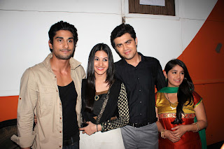 Prateik promotes 'Issaq' on the sets of Amita Ka Amit