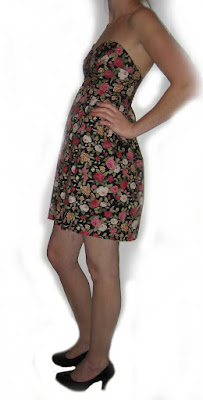 hand sewn flower dress