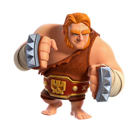 Clash of Clans Super Giant PNG