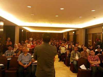 foto konferensi MMM Mavrodi Indonesia