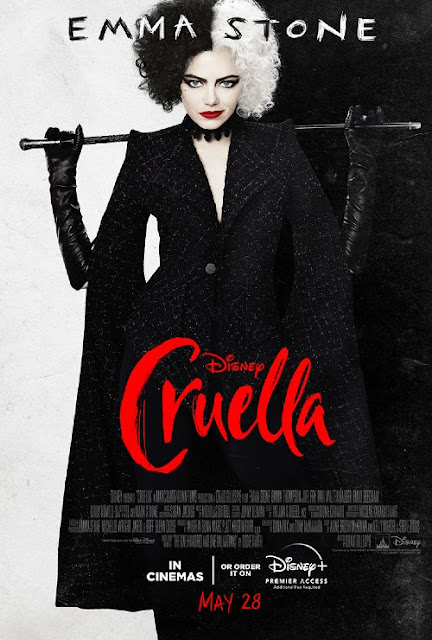 Na imagem do poster do filme "Cruella", somos transportados para um cenário elegante e sombrio, onde a protagonista se destaca com sua atitude e estilo únicos. Vestida em um magnífico traje preto e branco, Cruella encara a câmera com um olhar desafiador e a postura confiante, revelando sua personalidade intrigante e determinada. Com maquiagem ousada e cabelos platinados, ela encarna a rebelião e a rebeldia, enquanto observamos sua transformação gradual em uma das vilãs mais icônicas do cinema. A paleta de cores vibrantes e o design visual estilizado em fundo vermelho adicionam um toque de mistério e sofisticação à imagem, convidando-nos a mergulhar em um enredo cativante repleto de rivalidades, segredos e reviravoltas. Neste poster, podemos antecipar uma experiência cinematográfica marcante, que nos levará a conhecer as origens obscuras e fascinantes desta personagem lendária.