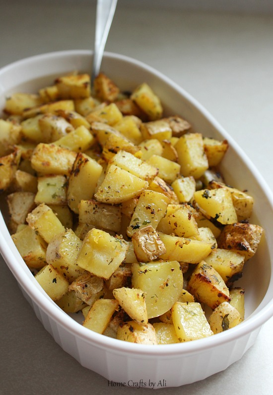 Oven Roasted Ranch Potatoes - Home Crafts by Ali