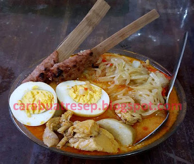 Foto Resep Lontong Cap Gomeh Khas Bali Dengan Sate Lilit