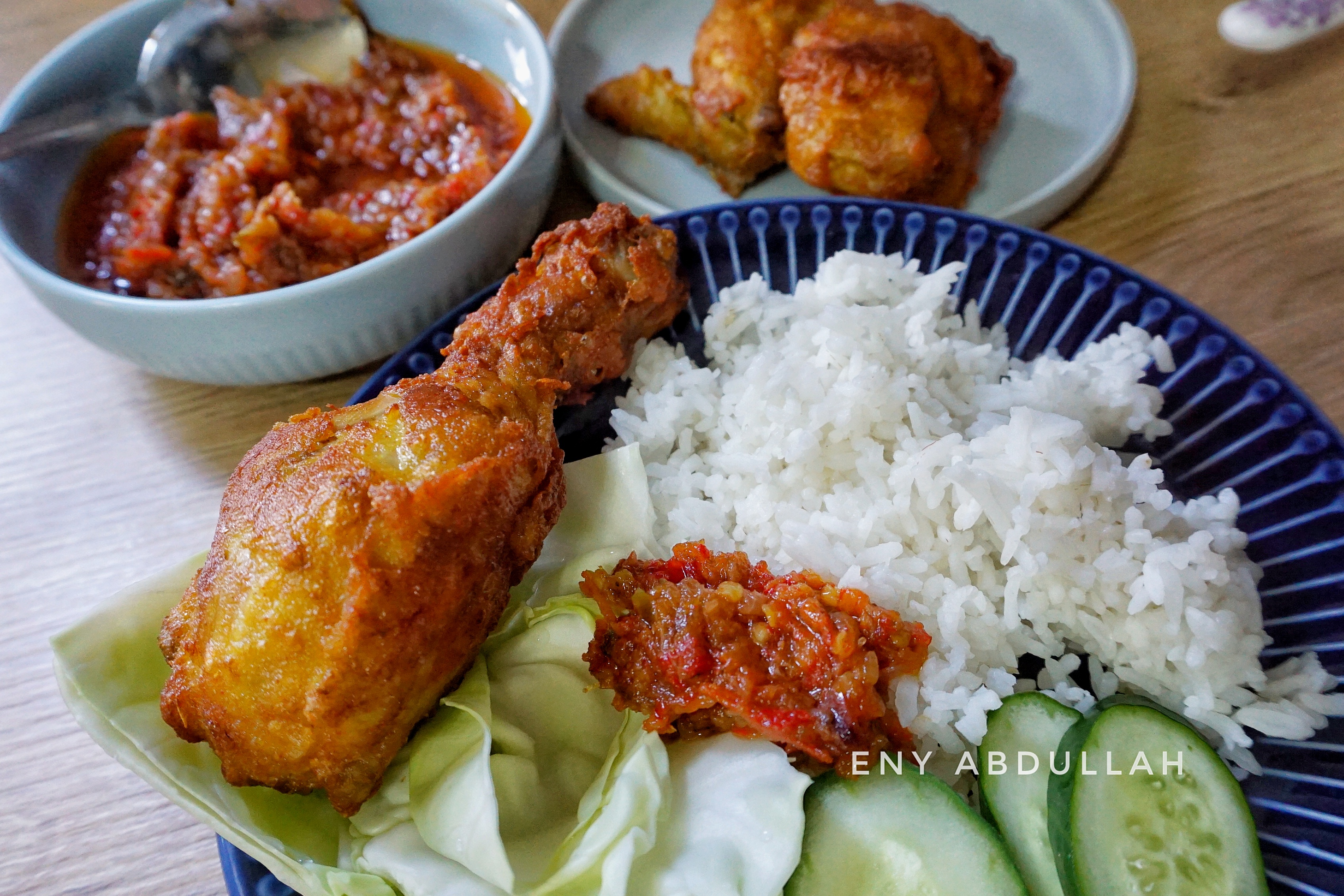 Resepi Ayam Penyet Dan Sambal Penyet Yang Mudah Tapi Sedap Sangat