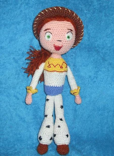 PATRON GRATIS JESSIE | TOY STORY AMIGURMI 696