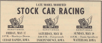 Auto Racing Hawkeye Downs on Hawkeye Downs Speedway  Independence Motor Speedway And Tunis Speedway