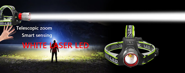 LED Head Lamp Flashlight USB