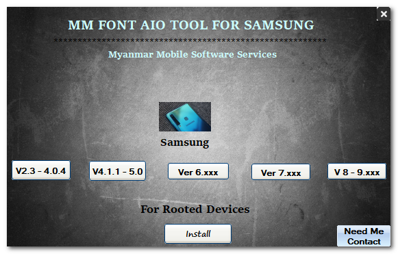 MM Font AIO Tool for Samsung Latest Version Support Android 9 Also (Free Download)