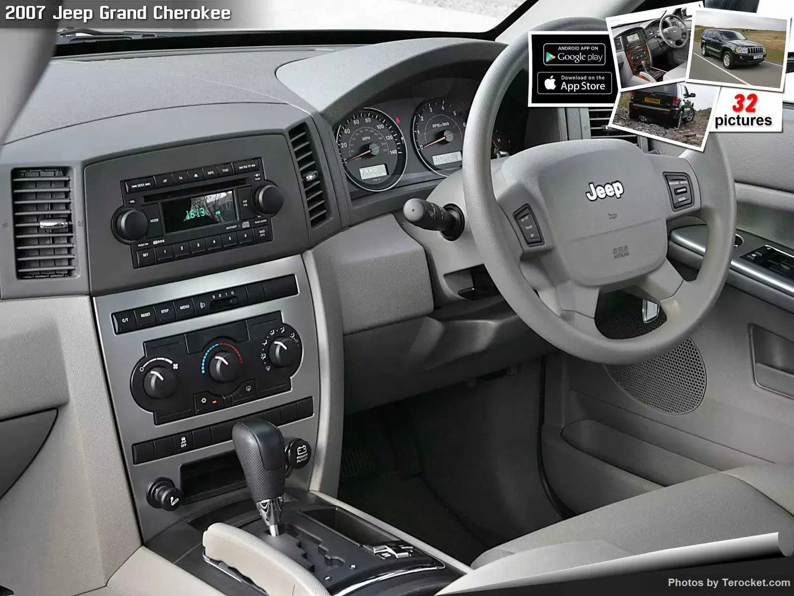 Hình ảnh xe ô tô Jeep Grand Cherokee UK Version 2007 & nội ngoại thất