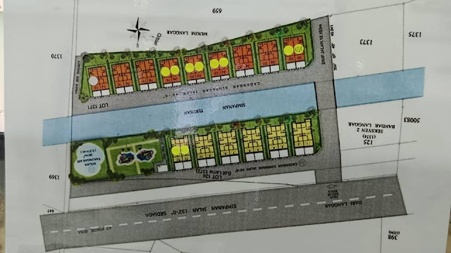 Plan Rumah Berkembar Taman Minang Sari Jalan Langgar Alor Setar Kedah