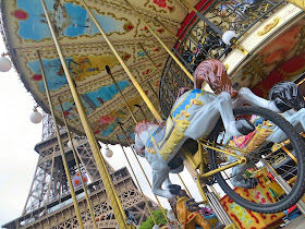 Eiffel tower, carousel
