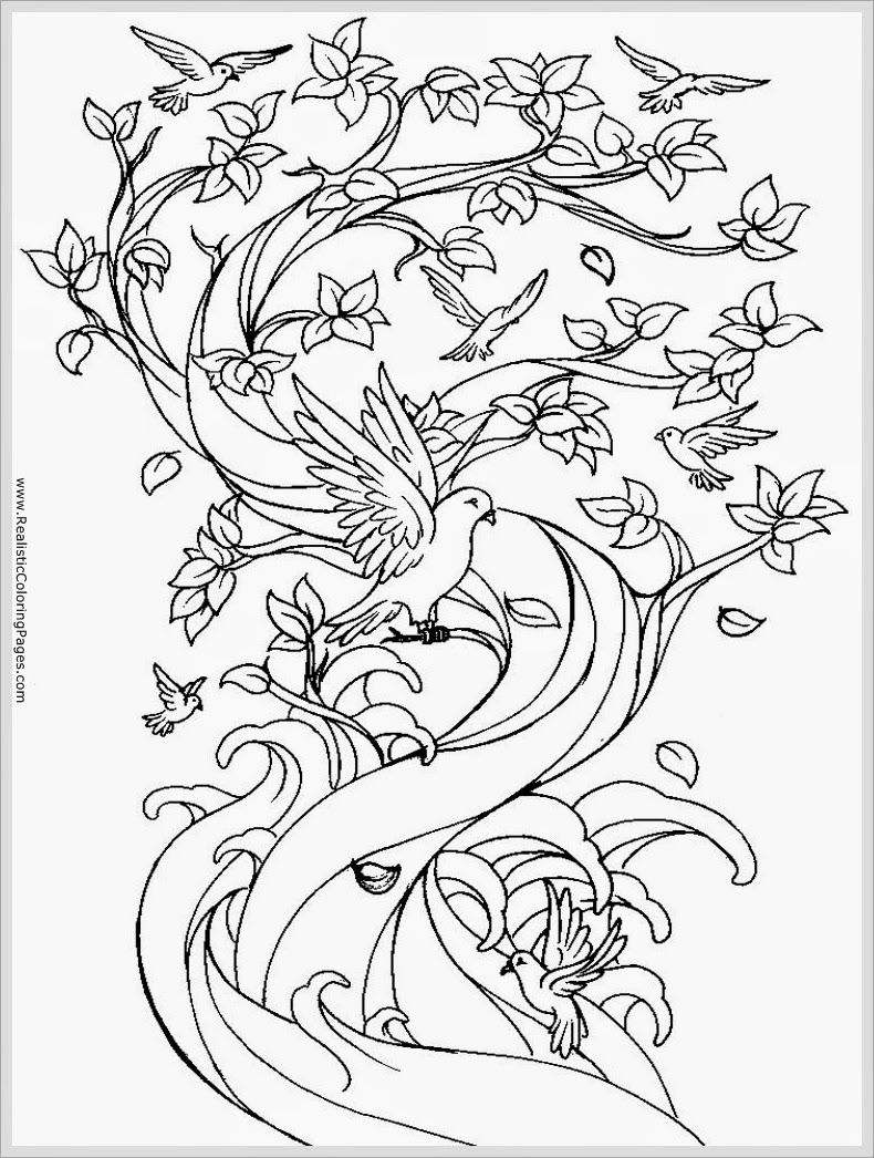 Free Printable Realistic Coloring Pages 10