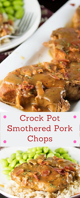 Crock Pot Smothered Pork Chops