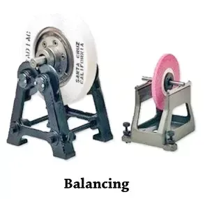 Maintenance of grinding wheel