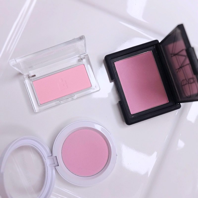 Holika Holika Piece Matching Blusher Clean Pink review swatch