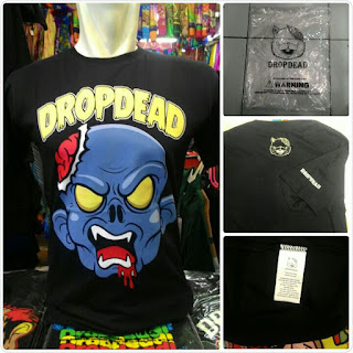  Setelah sekian lama tak menampilkan galeri kaos distro  Tips JUAL KAOS DISTRO DROP DEAD PREMIUM , HARGA MURAH