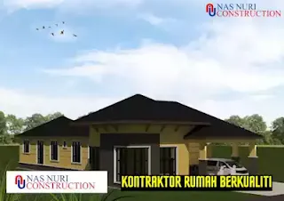 Pelan rumah 5 bilik tidur