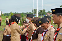 Peringatan Hari Pramuka Ke-LXI di Pulau Sebatik