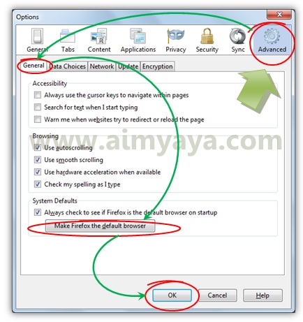 Bila kita mempunyai browser internet lebih dari satu terkadang kita dihadapkan pada persoalan Cara Membuat Mozilla Firefox Menjadi Default Browser 
