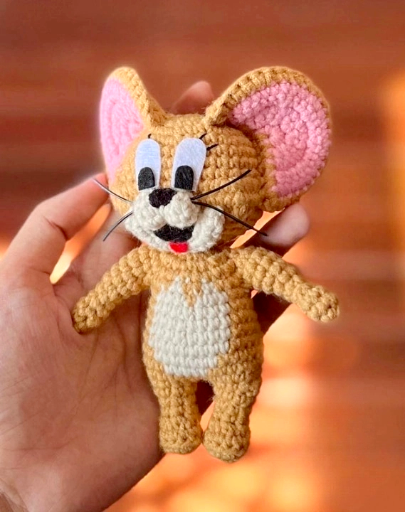 Crochet Jerry Mouse Amigurumi Free Pattern