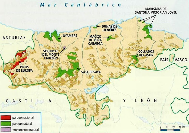 Resultado de imagen de parques naturales cantabria