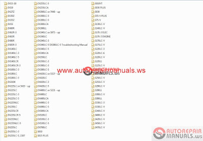 Doosan Shop Manual Crawled Excavators (Mini-Heavy)