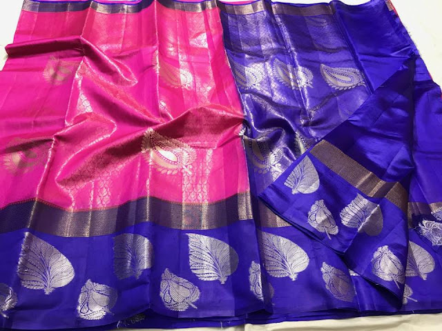 Kanchi koravai Pattu Sarees 