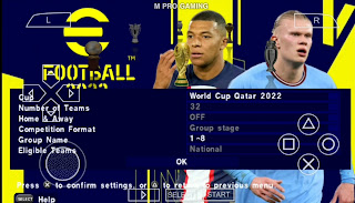 eFootball PES 2023 Mobile V4.2 Download PS5 Graphics Android Offline