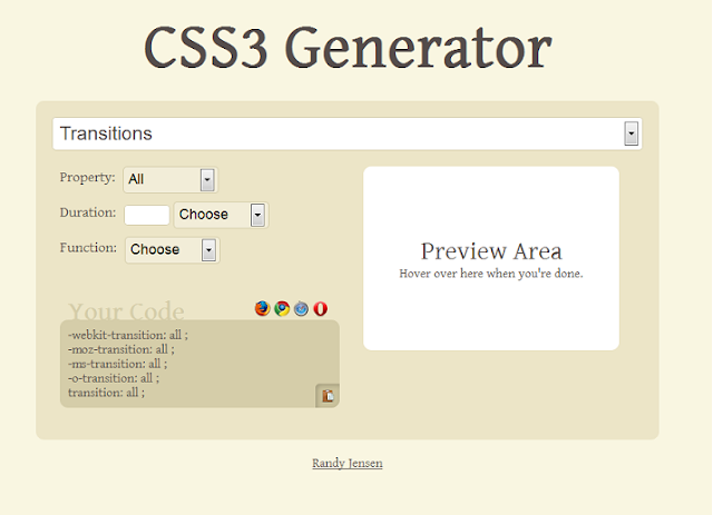 CSS3 Generator